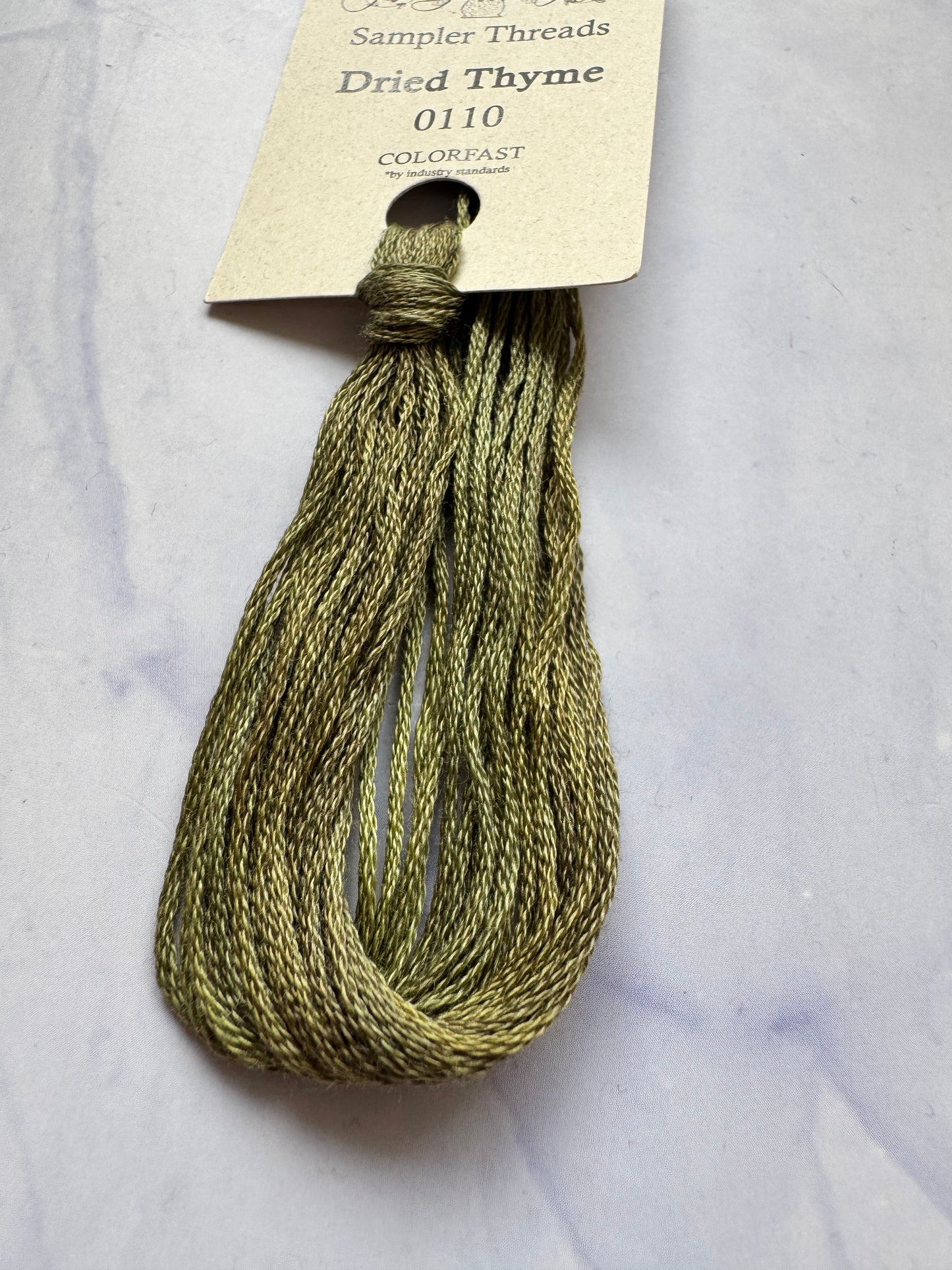 Sampler Threads – Dried Thyme (0110) 5 Yards