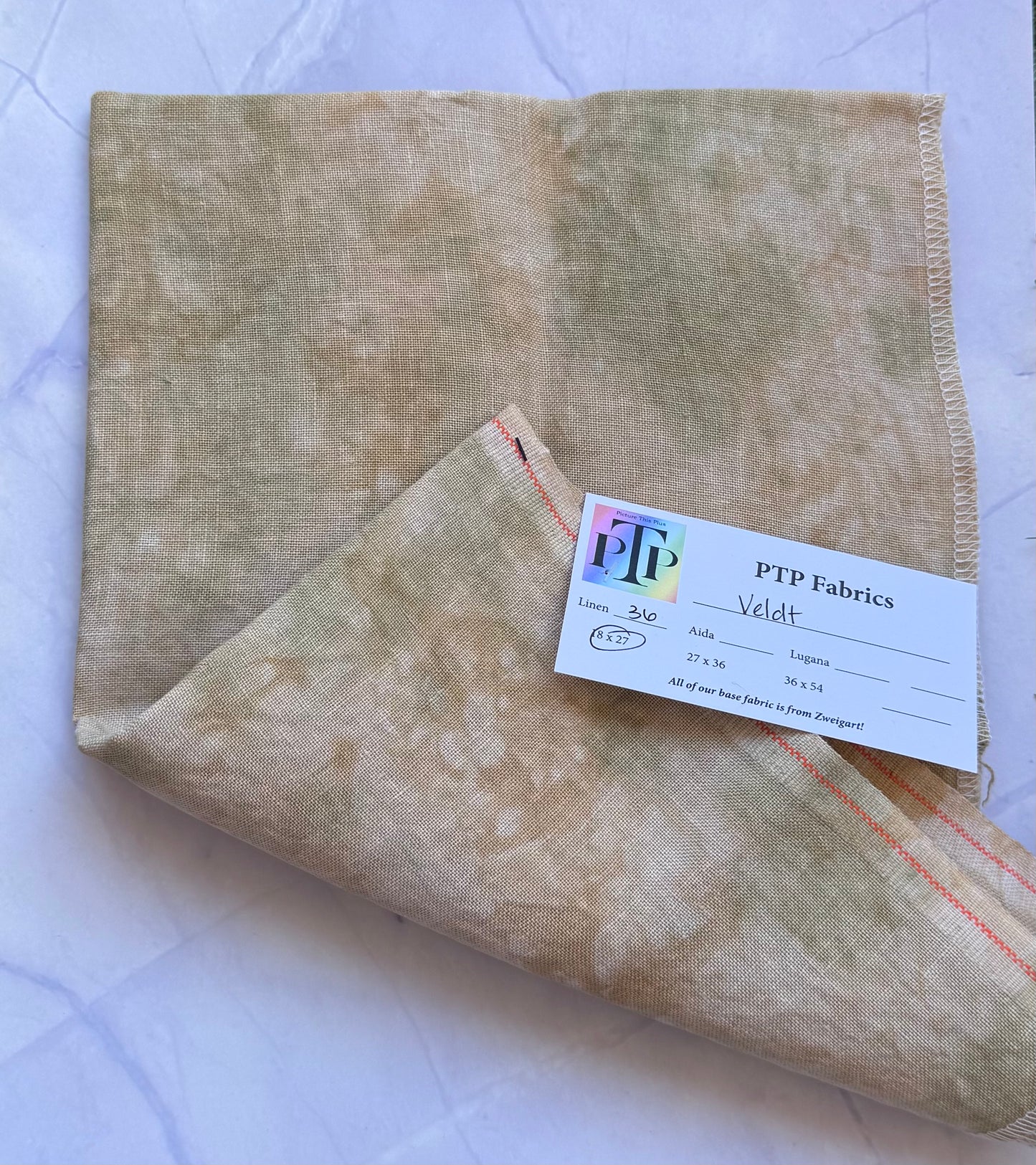 PTP Fabrics - Veldt 36 Count Hand-Dyed Zweigart Linen