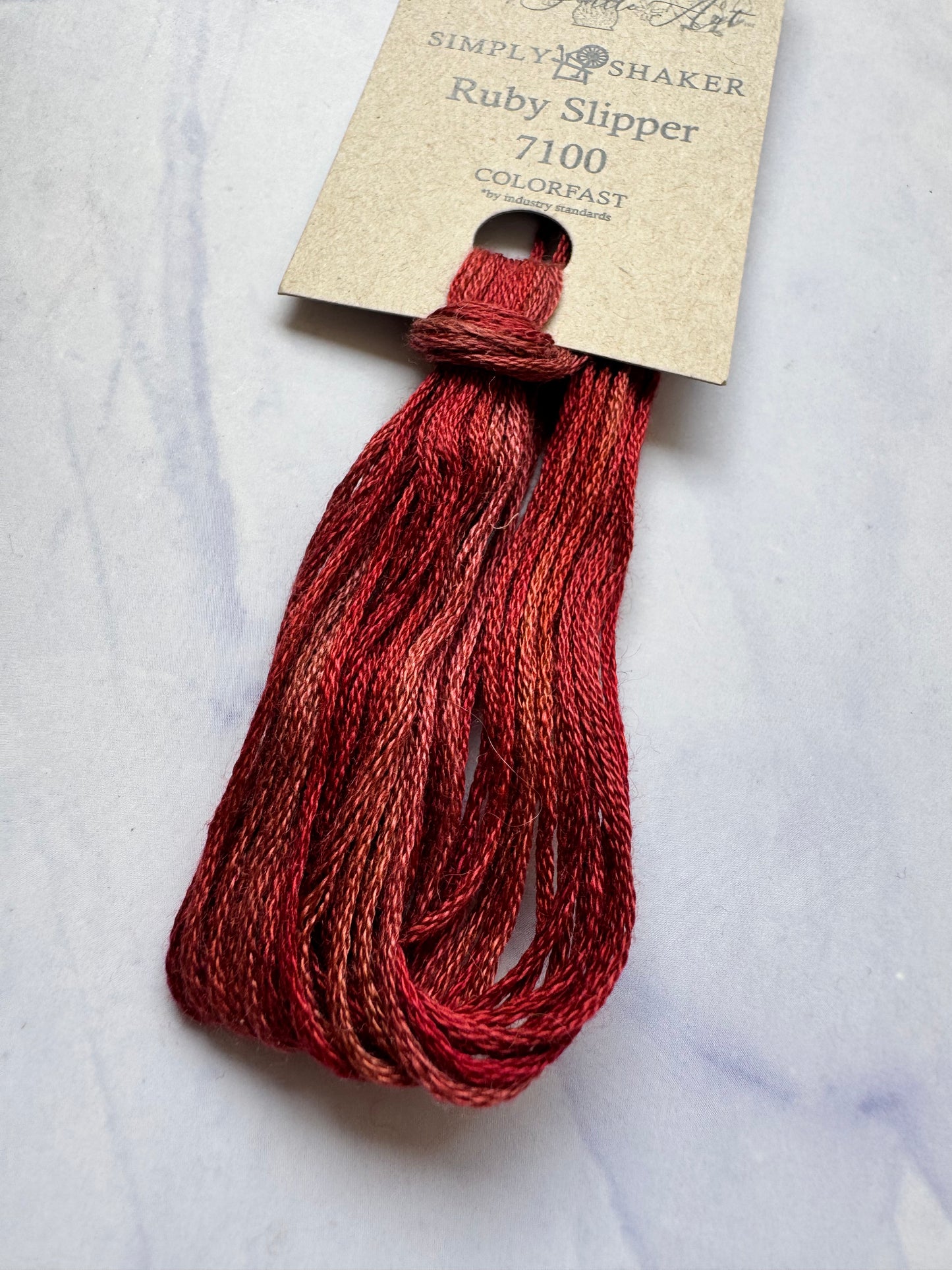 Simply Shaker – Ruby Slipper (7100) 5 Yards