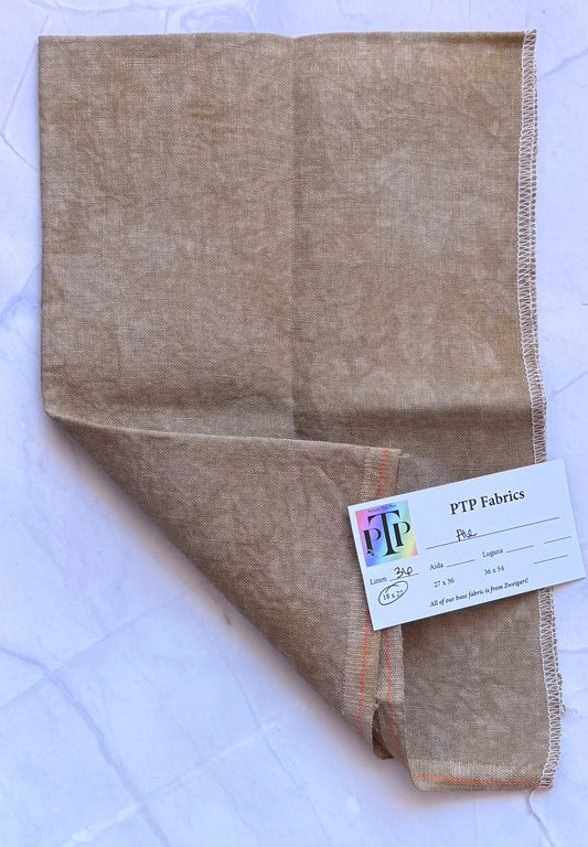 PTP Fabrics – Ale 36 Count 1/4 Yard Hand-Dyed Zweigart Linen