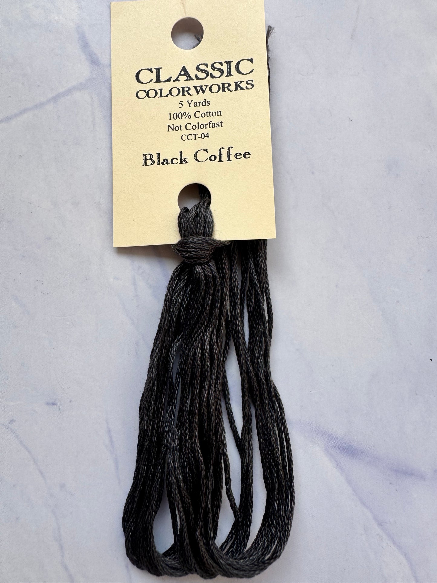 Classic Colorworks - Black Coffee (04) 5 Yards