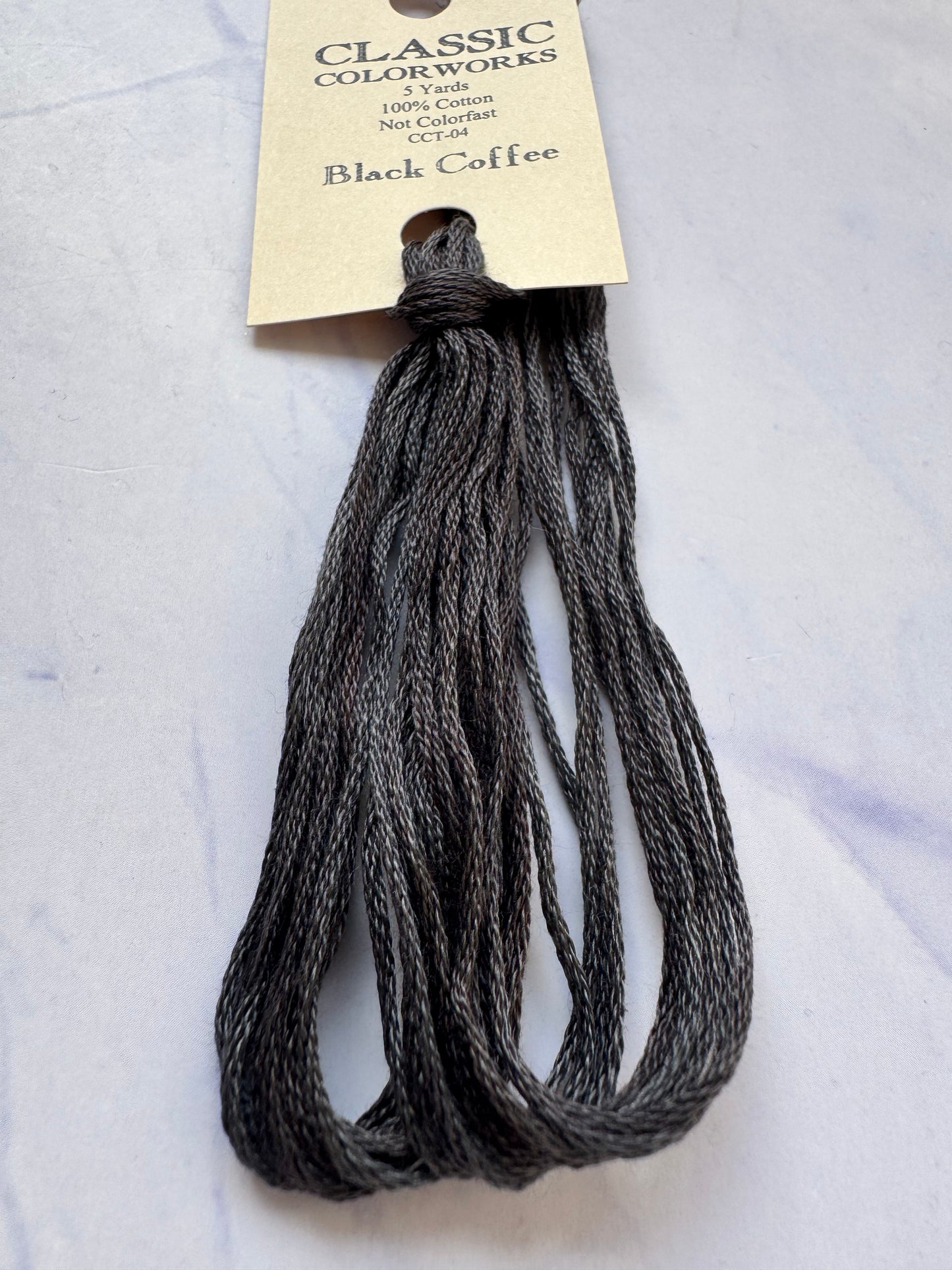 Classic Colorworks - Black Coffee (04) 5 Yards