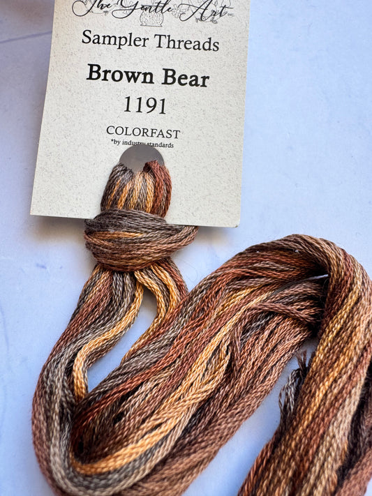 Sampler Threads – Brown Bear (1191) 10 Yards