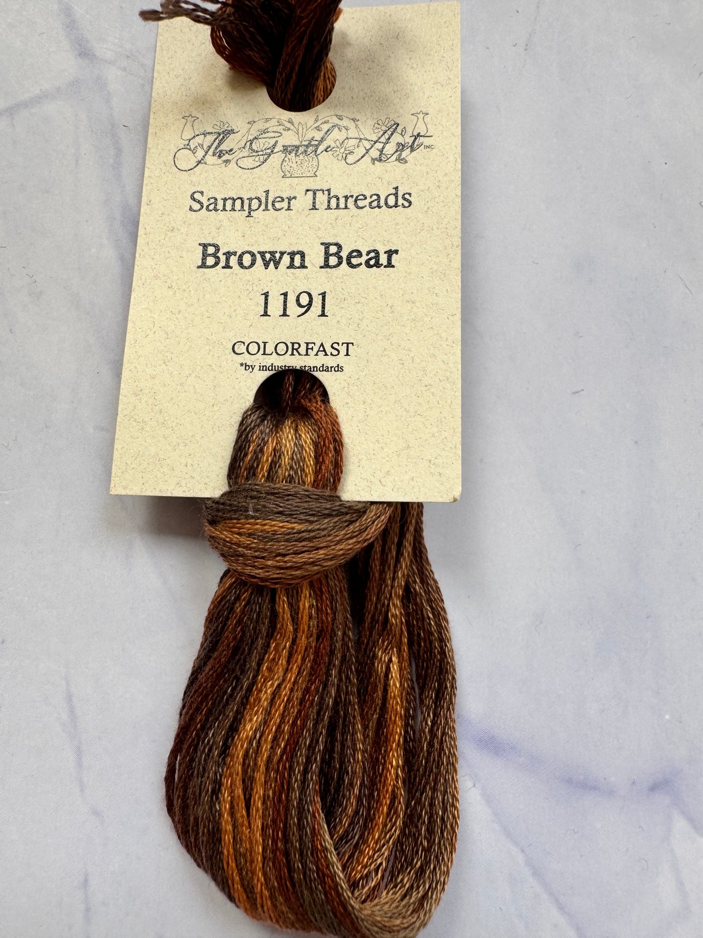 Sampler Threads – Brown Bear (1191) 10 Yards