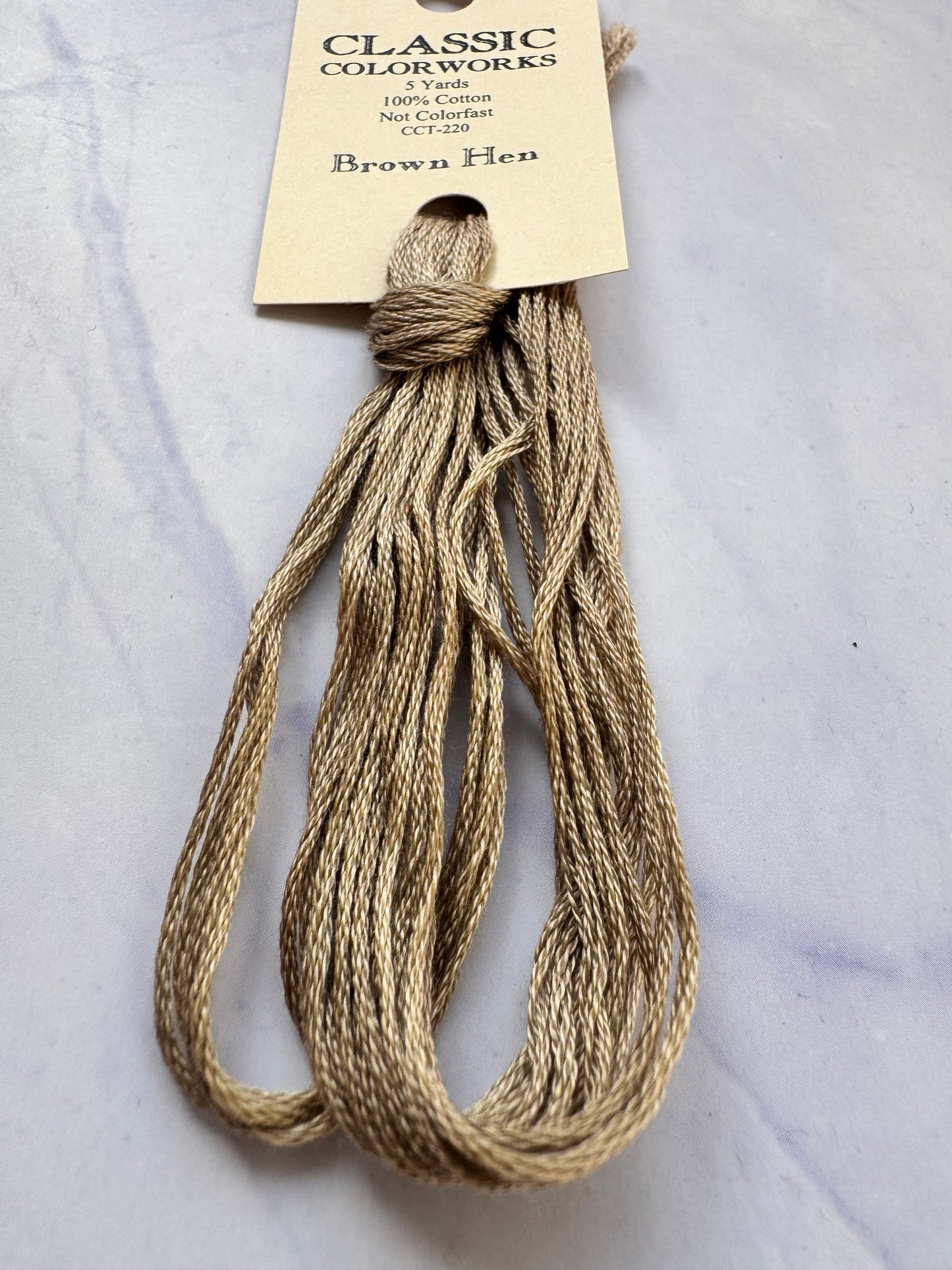 Classic Colorworks - Brown Hen (220) 5 Yards