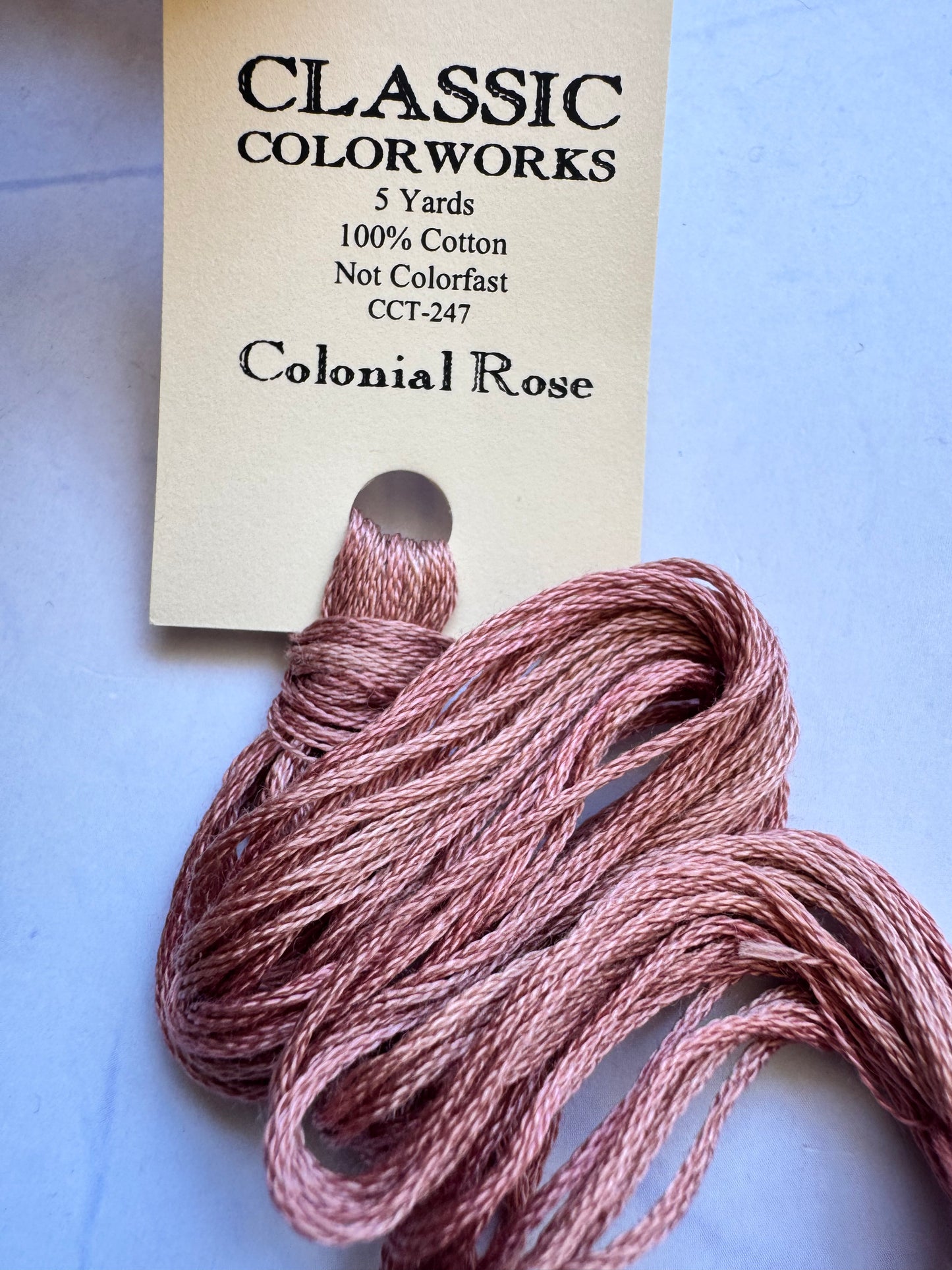 Classic Colorworks - Colonial Rose (247) 5 Yards