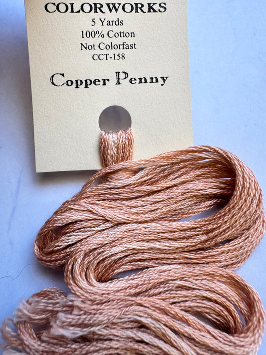 Classic Colorworks - Copper Penny (158) 5 Yards