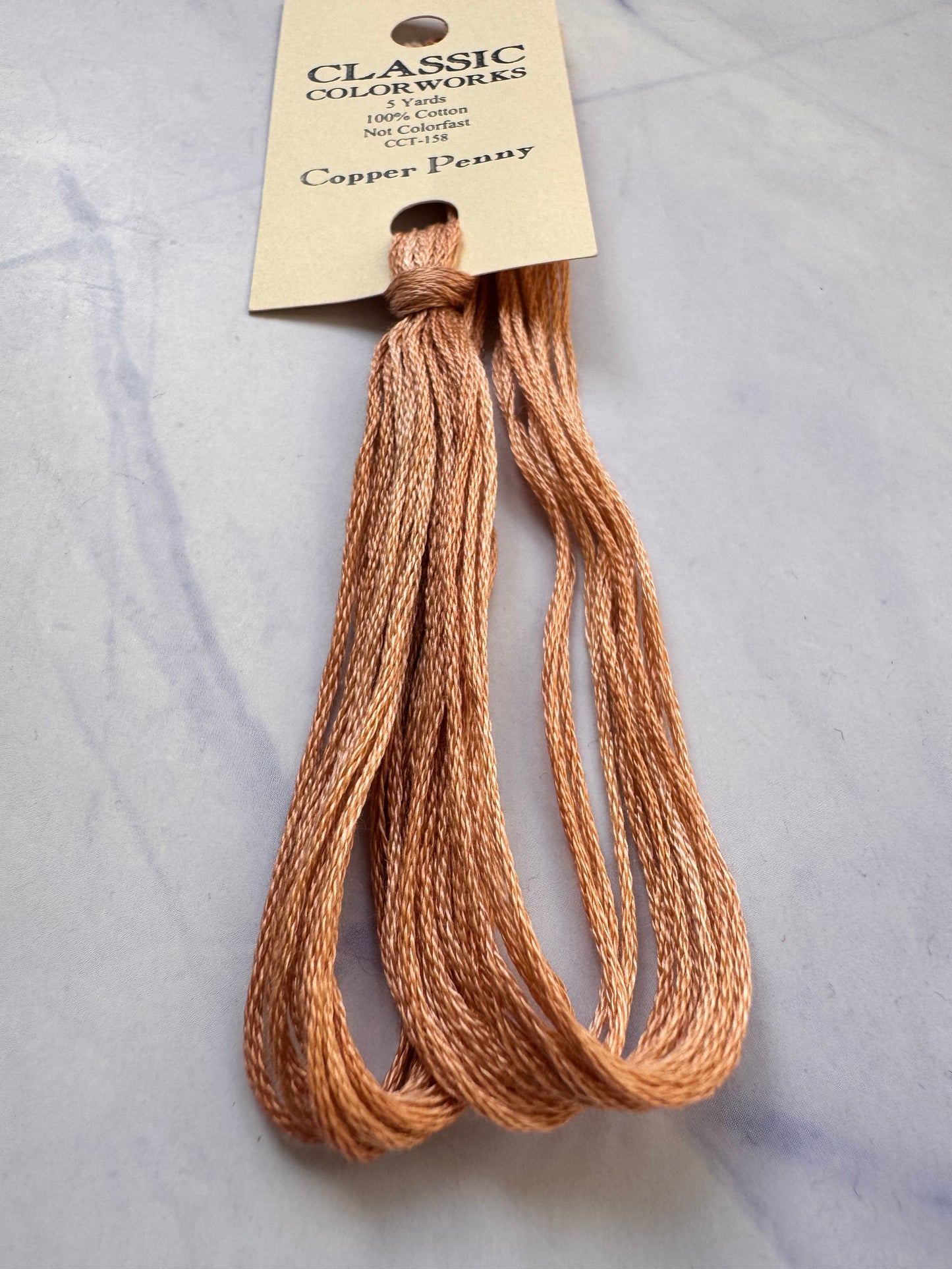 Classic Colorworks - Copper Penny (158) 5 Yards