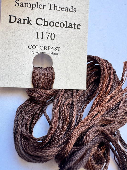 Sampler Threads – Dark Chocolate (1170) 5 Yards