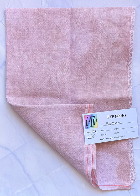 PTP Fabrics - Earthen  36 Count 1/4 Hand-Dyed Zweigart Linen