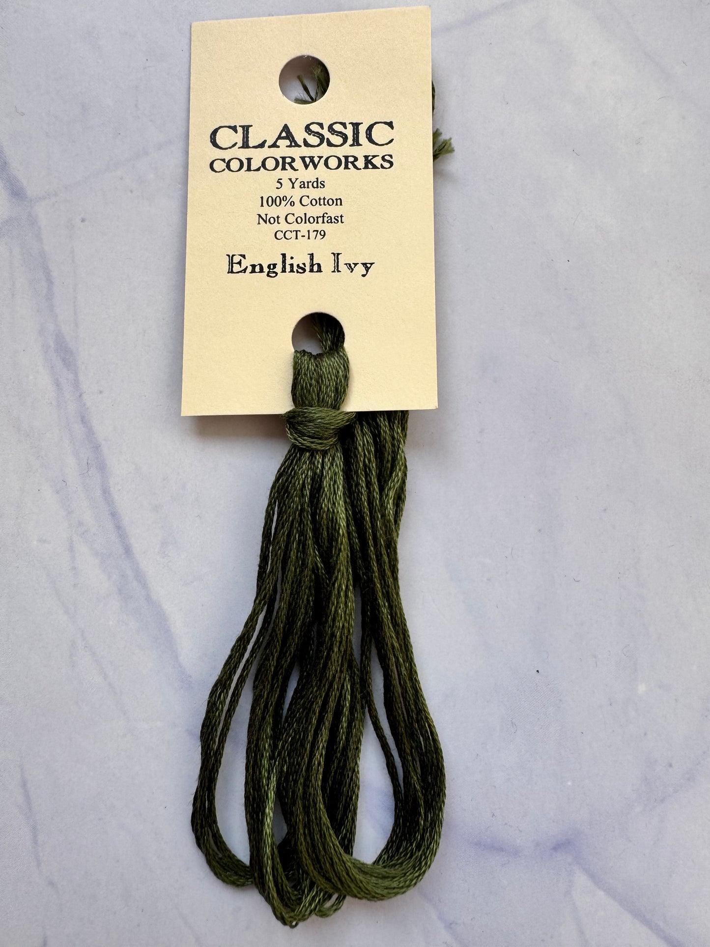 Classic Colorworks - English Ivy (179) 5 Yards