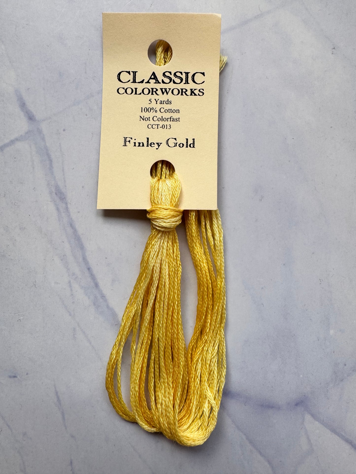Classic Colorworks - Finley Gold (013) 5 Yards
