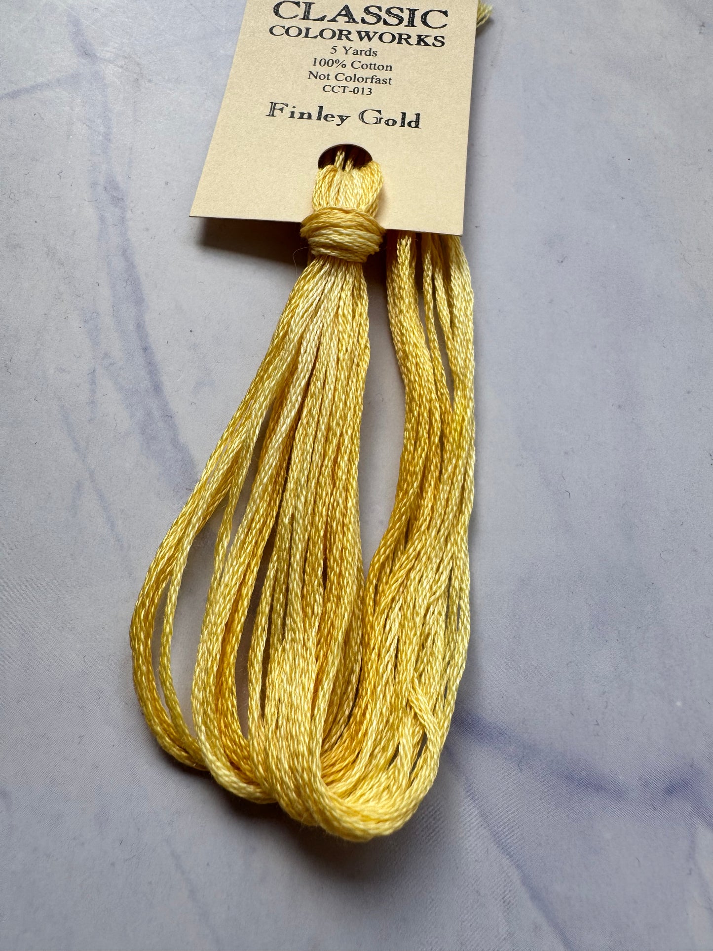 Classic Colorworks - Finley Gold (013) 5 Yards