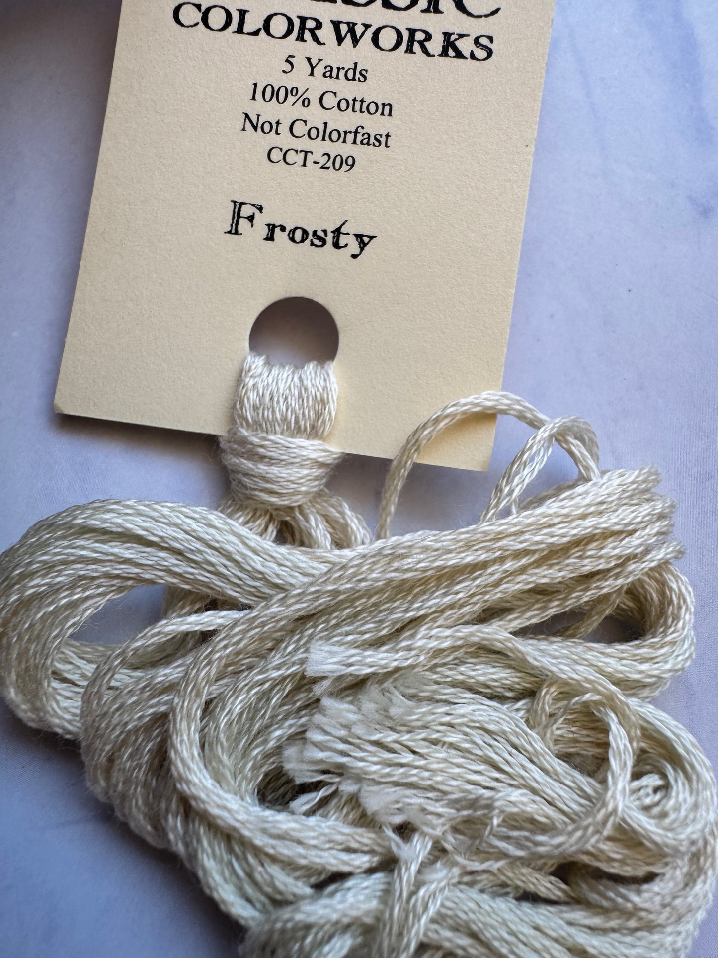 Classic Colorworks - Frosty (209) 5 Yards