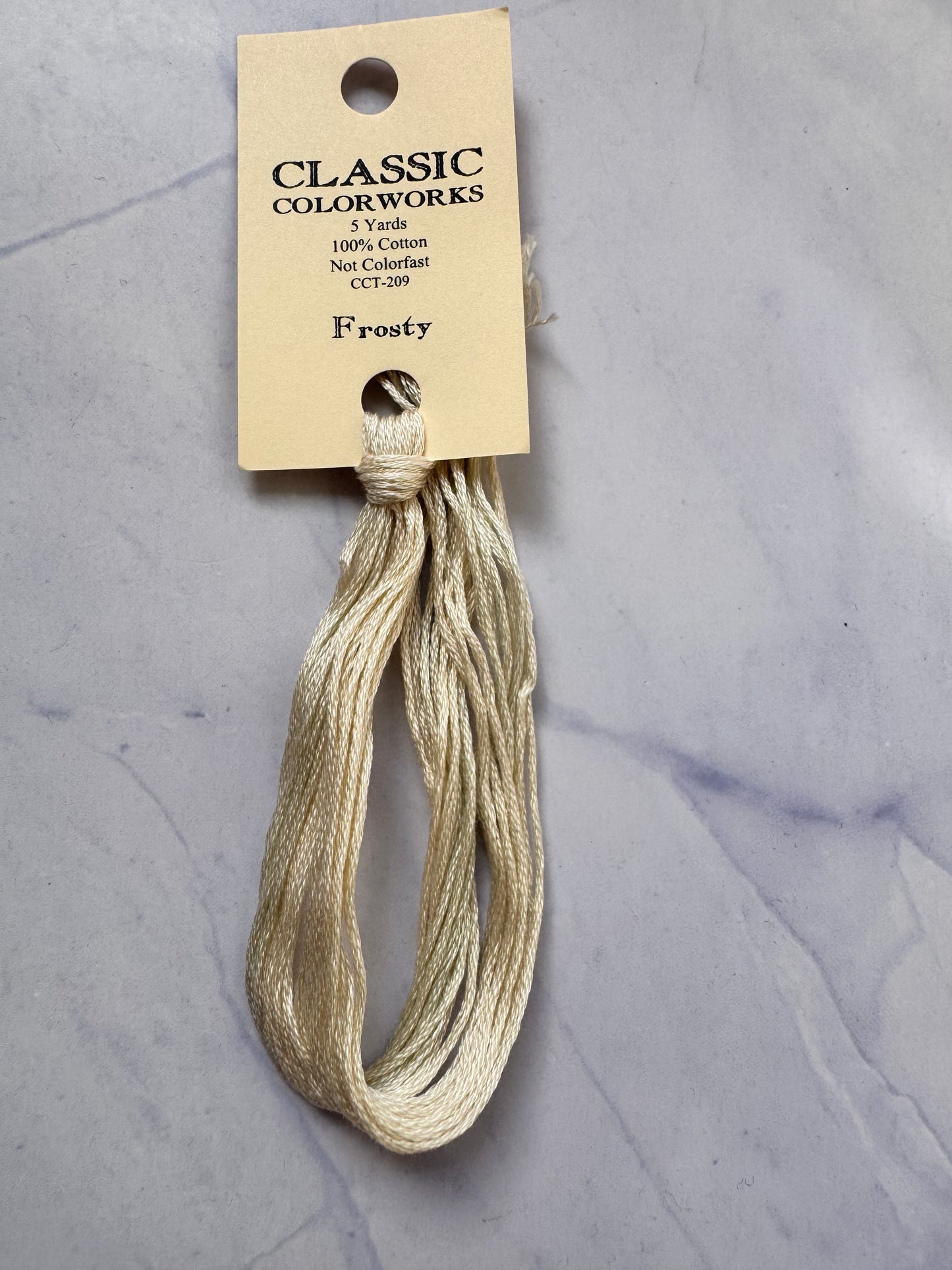 Classic Colorworks - Frosty (209) 5 Yards
