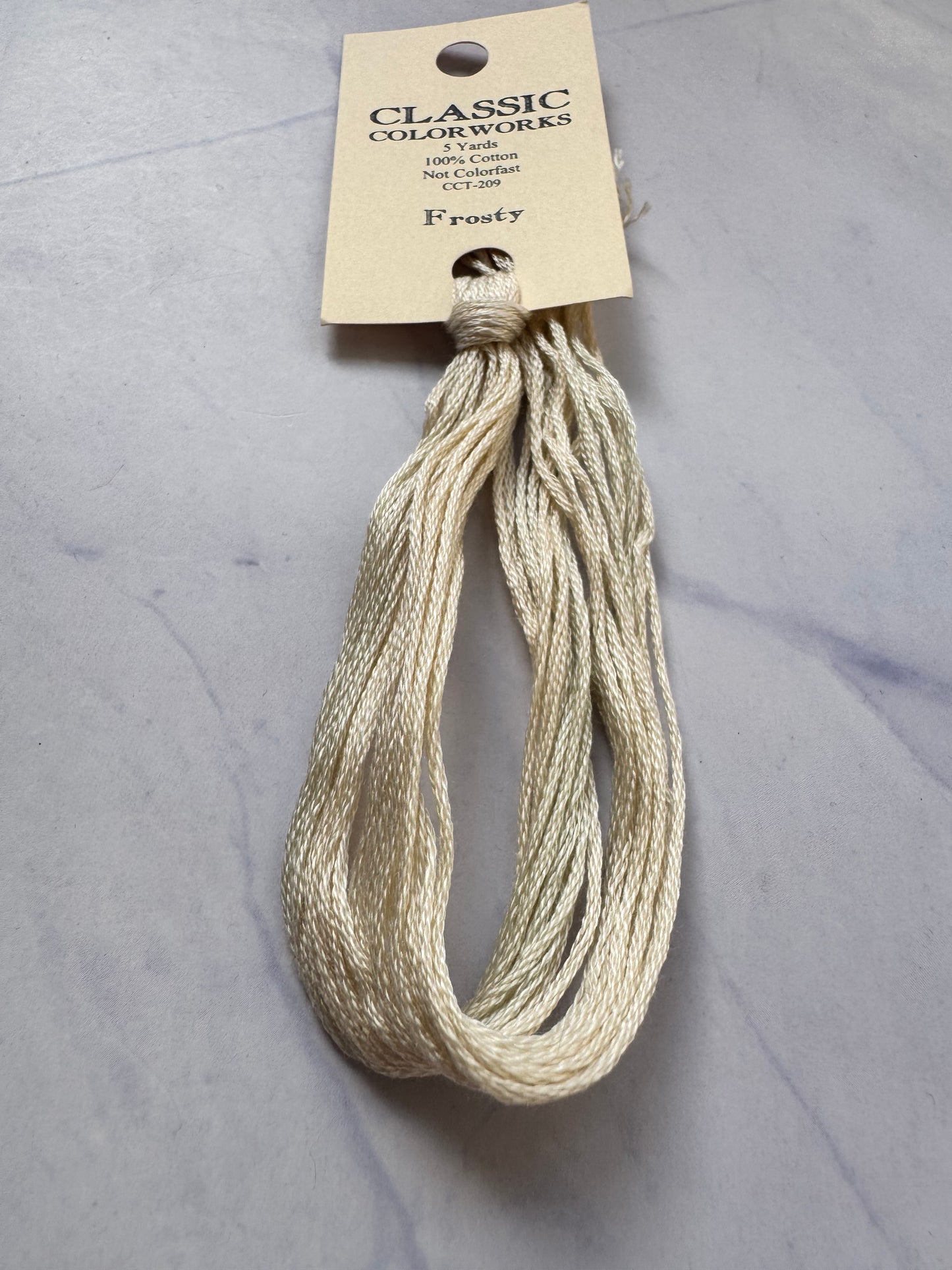 Classic Colorworks - Frosty (209) 5 Yards