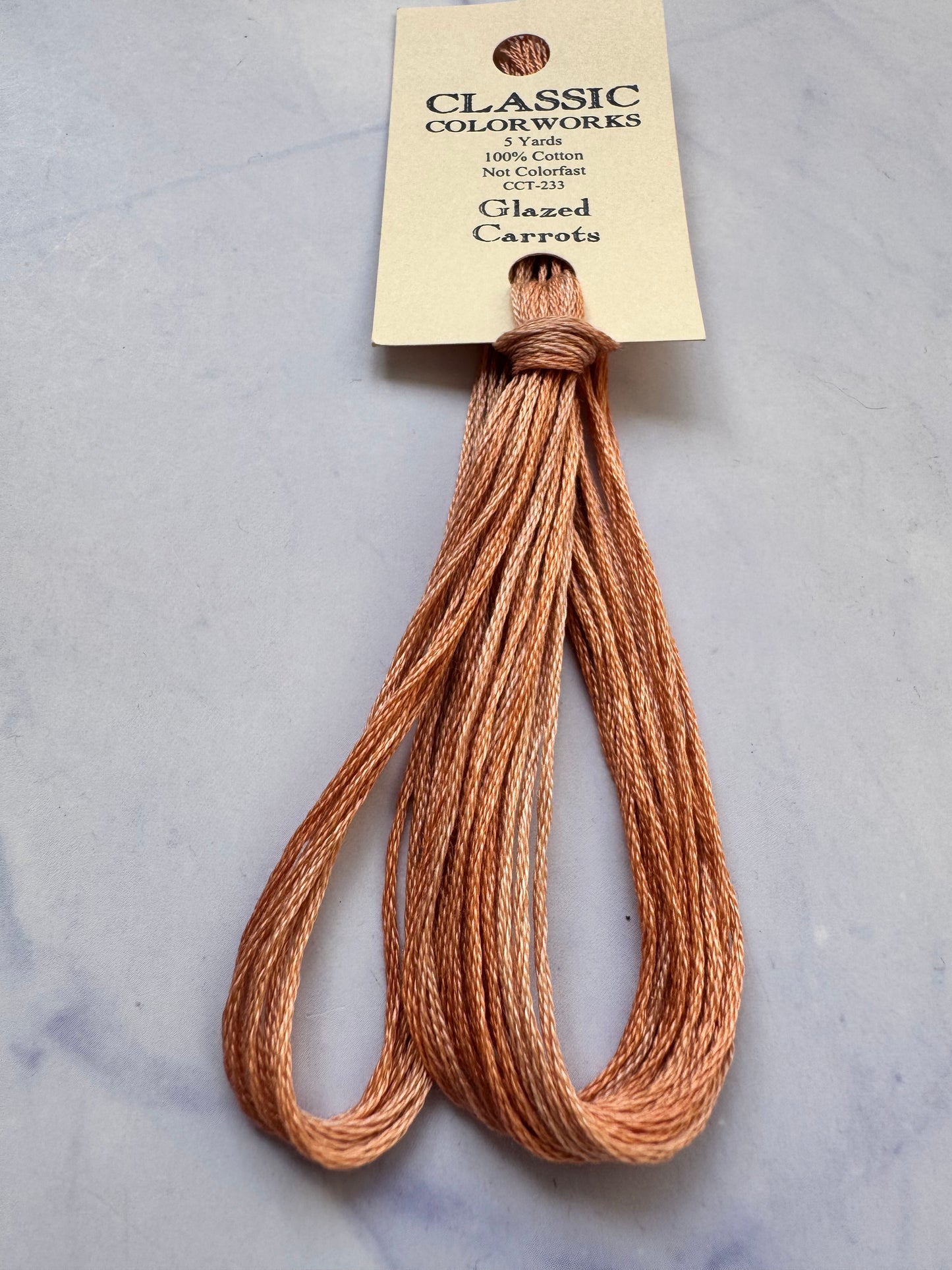 Classic Colorworks - Glazed Carrots (233) 5 Yards