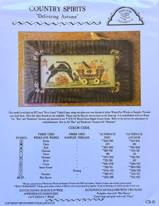 Homespun Elegance – Country Spirits: Delivering Autumn