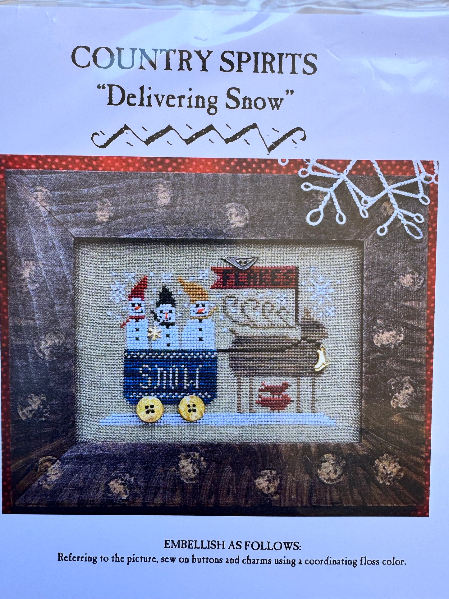 Homespun Elegance – Country Spirits: Delivering Snow