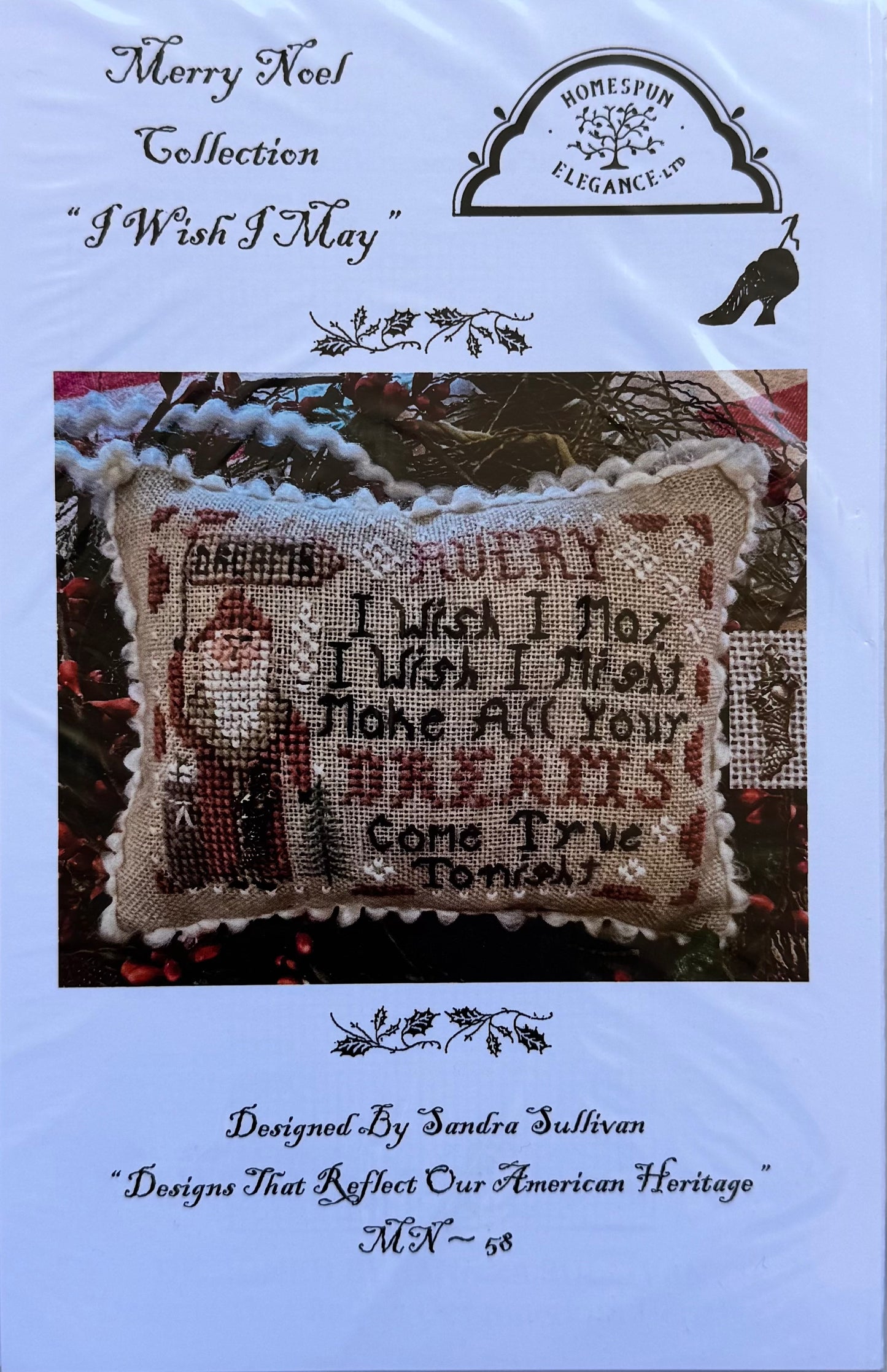 Homespun Elegance – Merry Noel Collection: I Wish I May