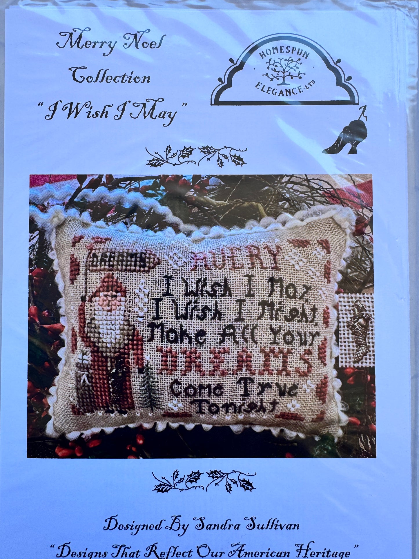 Homespun Elegance – Merry Noel Collection: I Wish I May