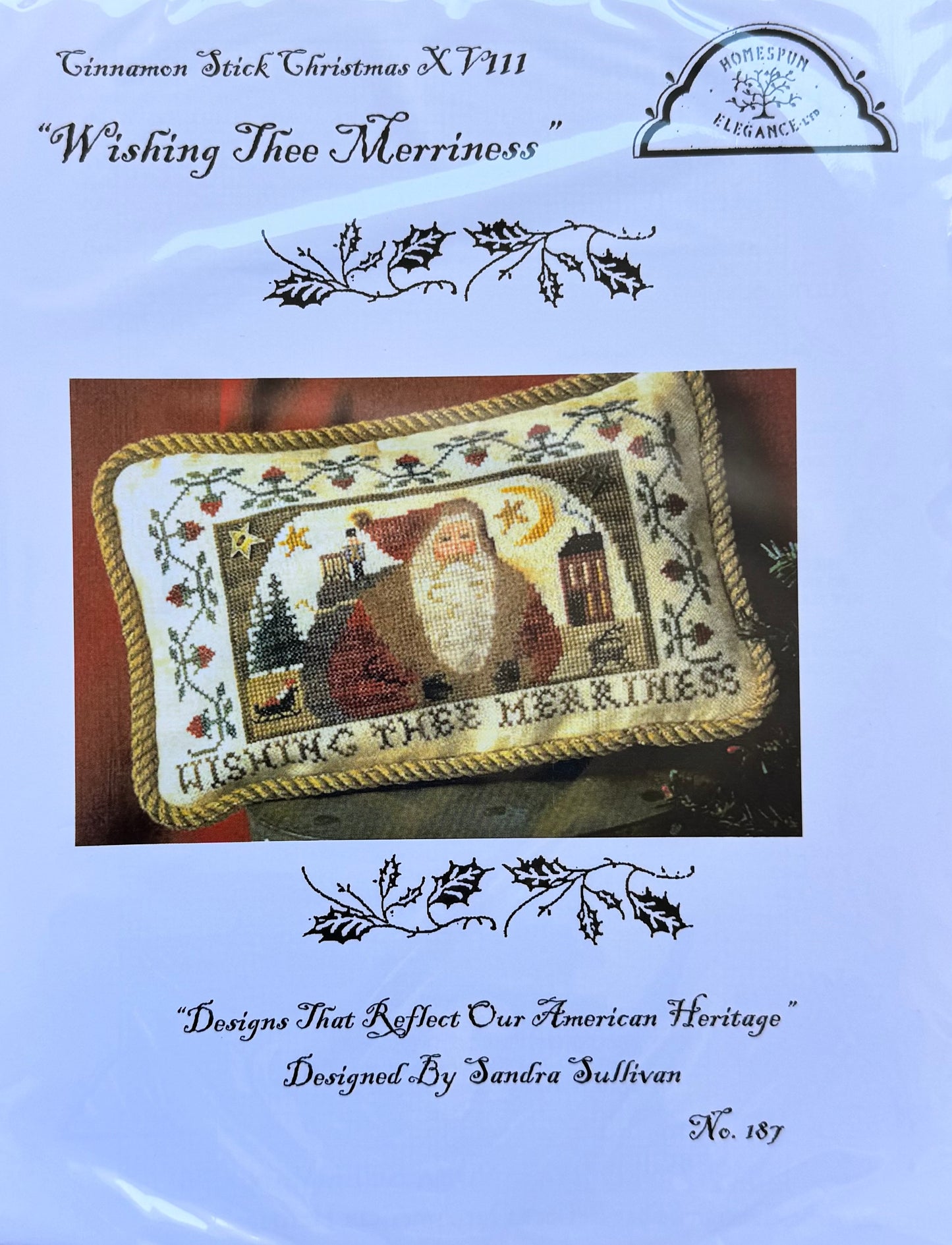 Homespun Elegance – Wishing Thee Merriness