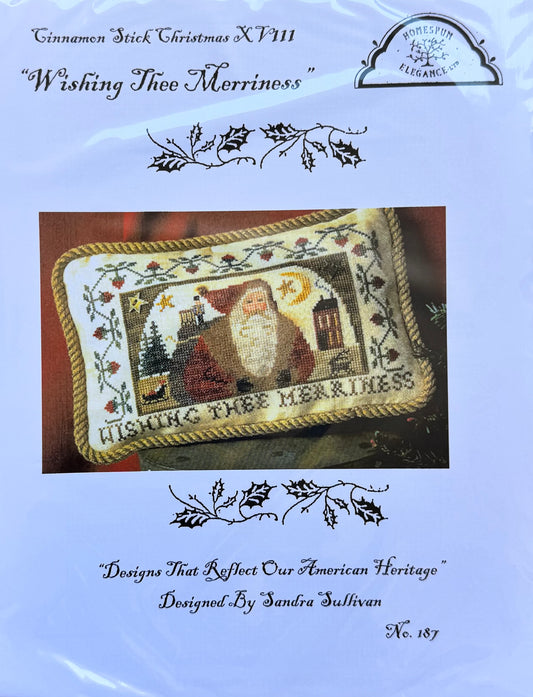 Homespun Elegance – Wishing Thee Merriness