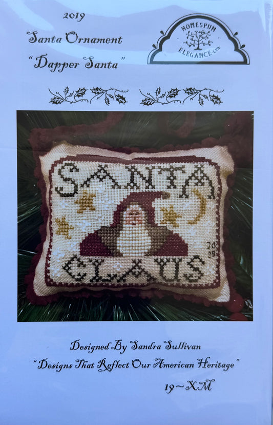 Homespun Elegance – Dapper Santa