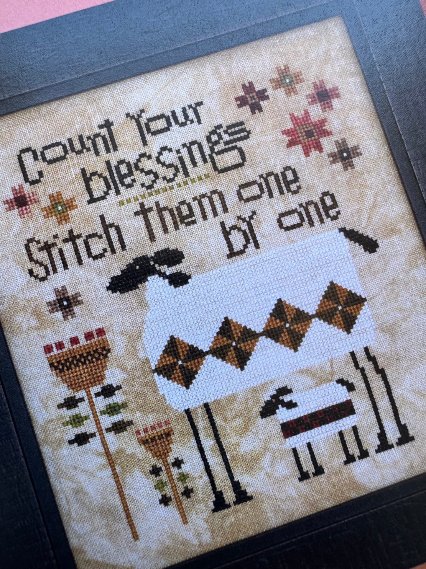 Heart in Hand Needleart – Patchwork Sheep