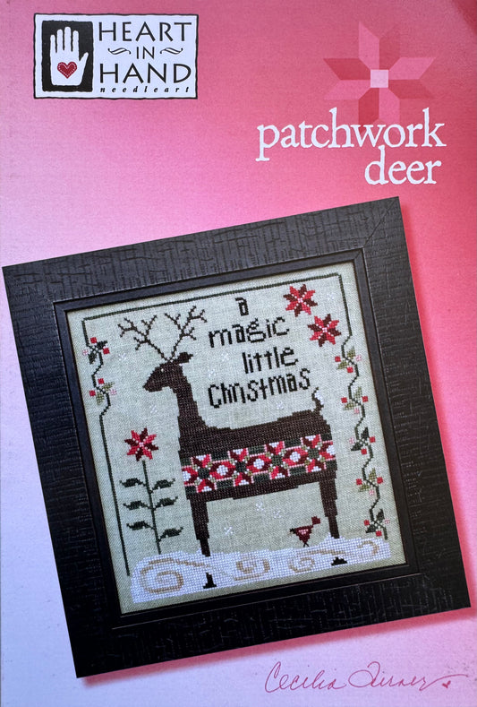 Heart in Hand Needleart – Patchwork Deer