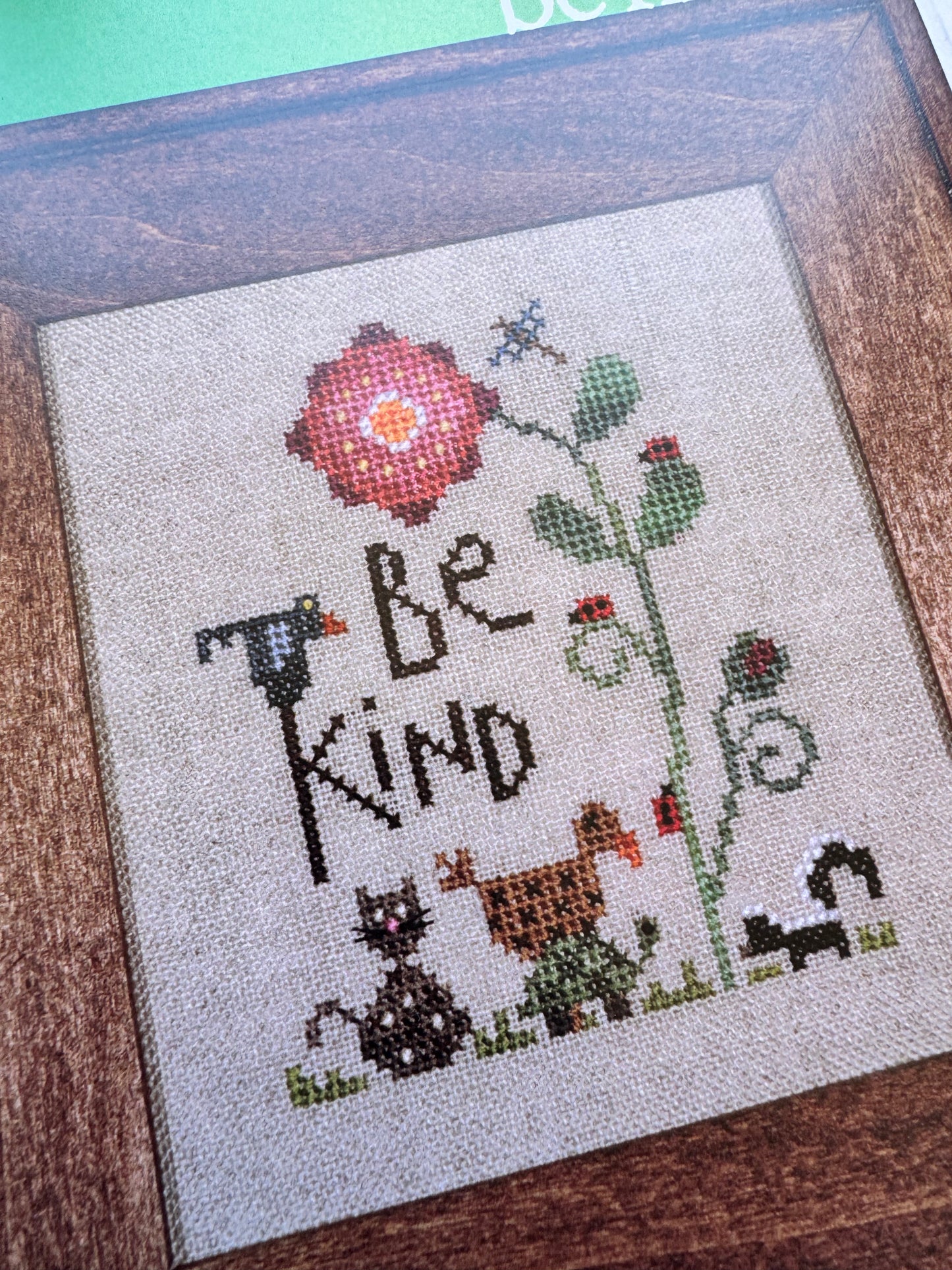 Heart in Hand Needleart – Be Kind