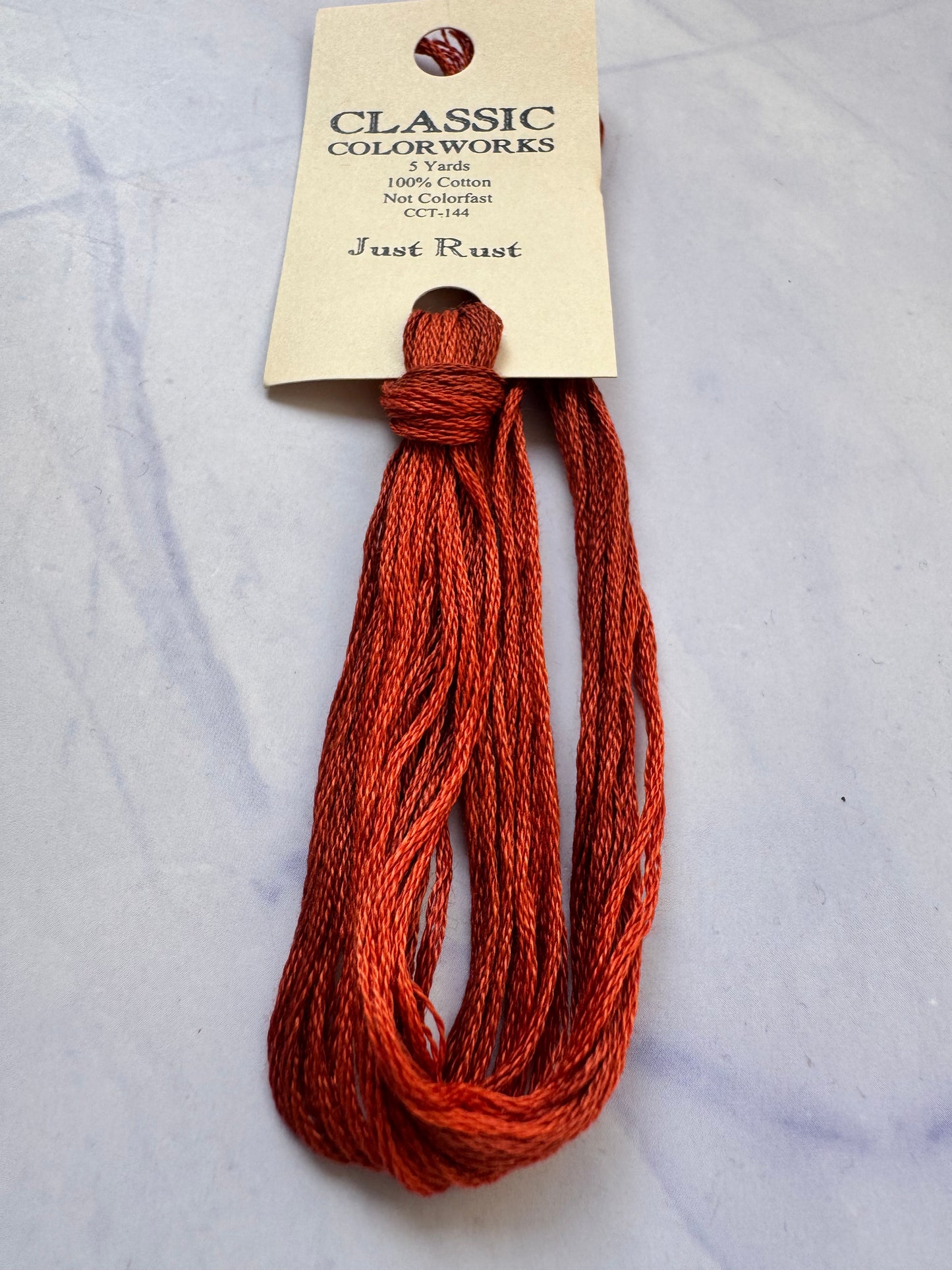 Classic Colorworks - Just Rust (144) 5 Yards
