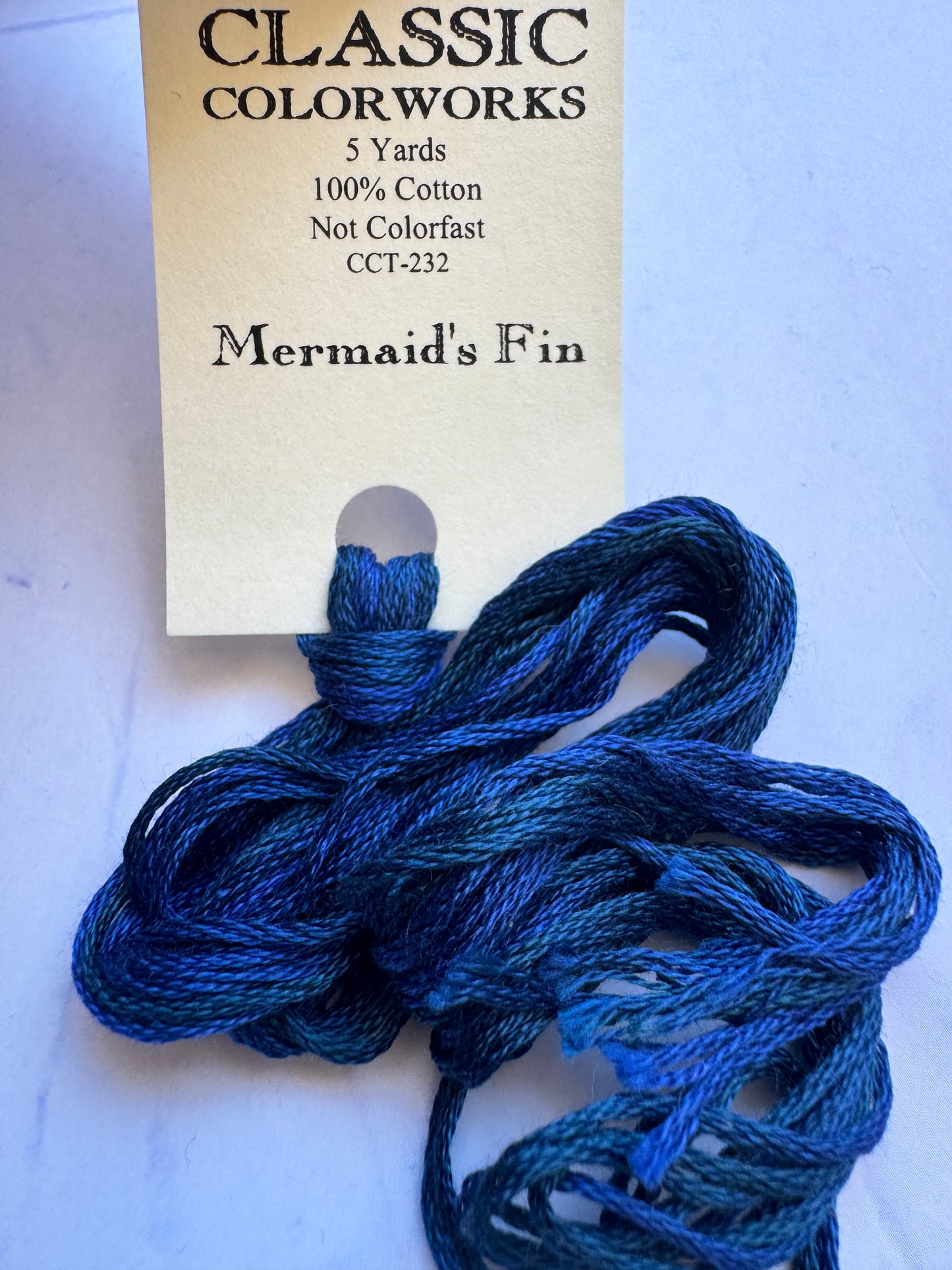 Classic Colorworks - Mermaid's Fin (232) 5 Yards