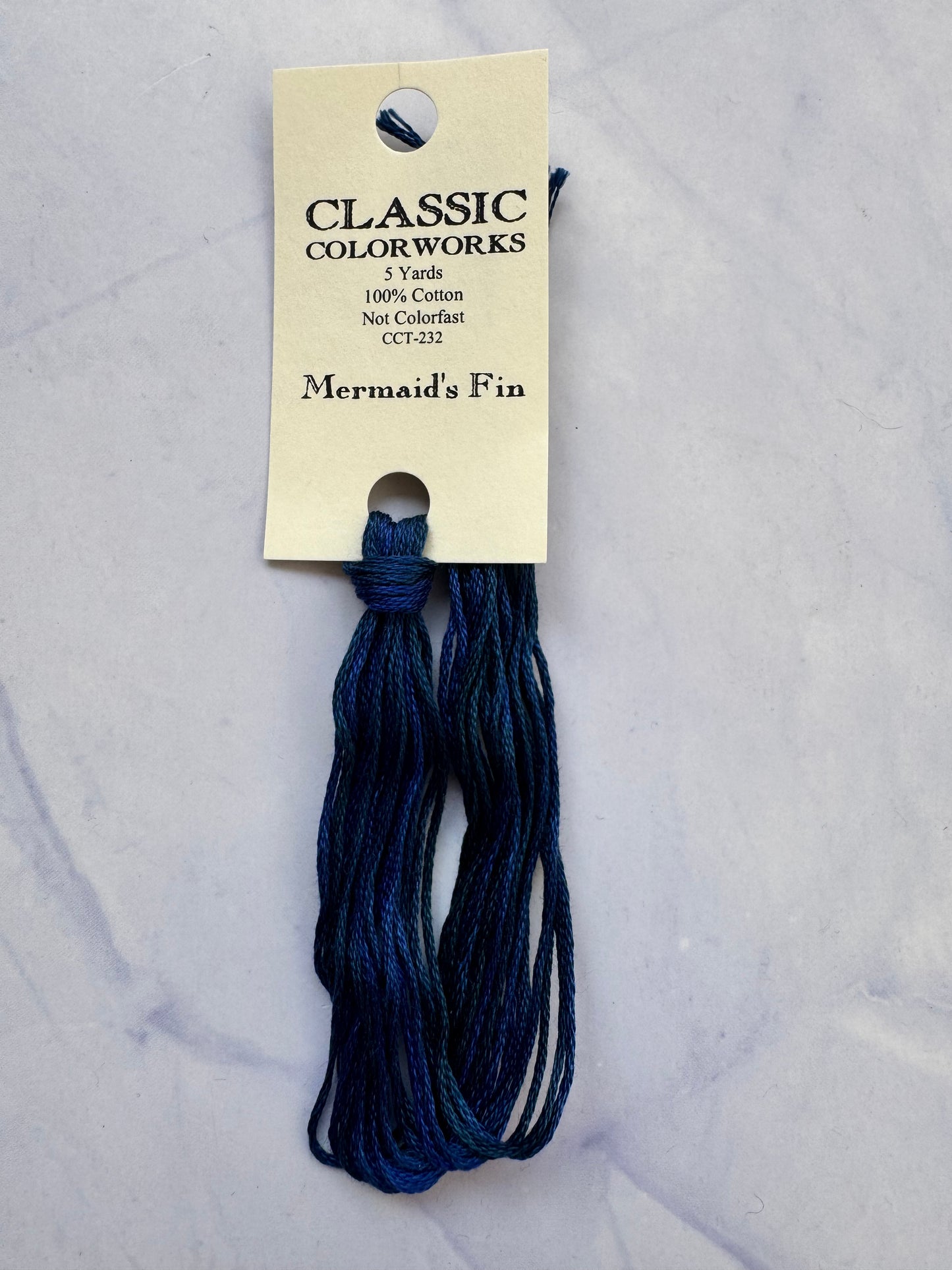 Classic Colorworks - Mermaid's Fin (232) 5 Yards