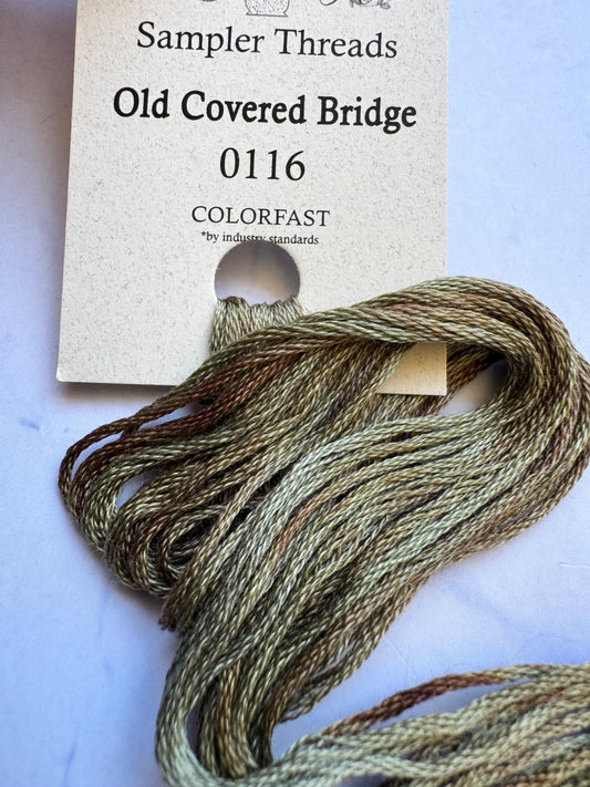 Sampler Threads – Old Covered Bridge (0116) 5 Yards