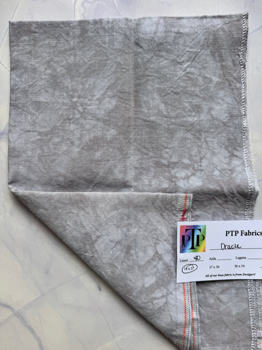 PTP Fabrics – Oracle 40 Count 1/4 Yard Hand-Dyed Zweigart Linen