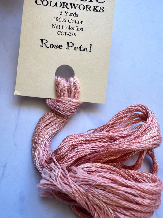 Classic Colorworks - Rose Petal (239) 5 Yards