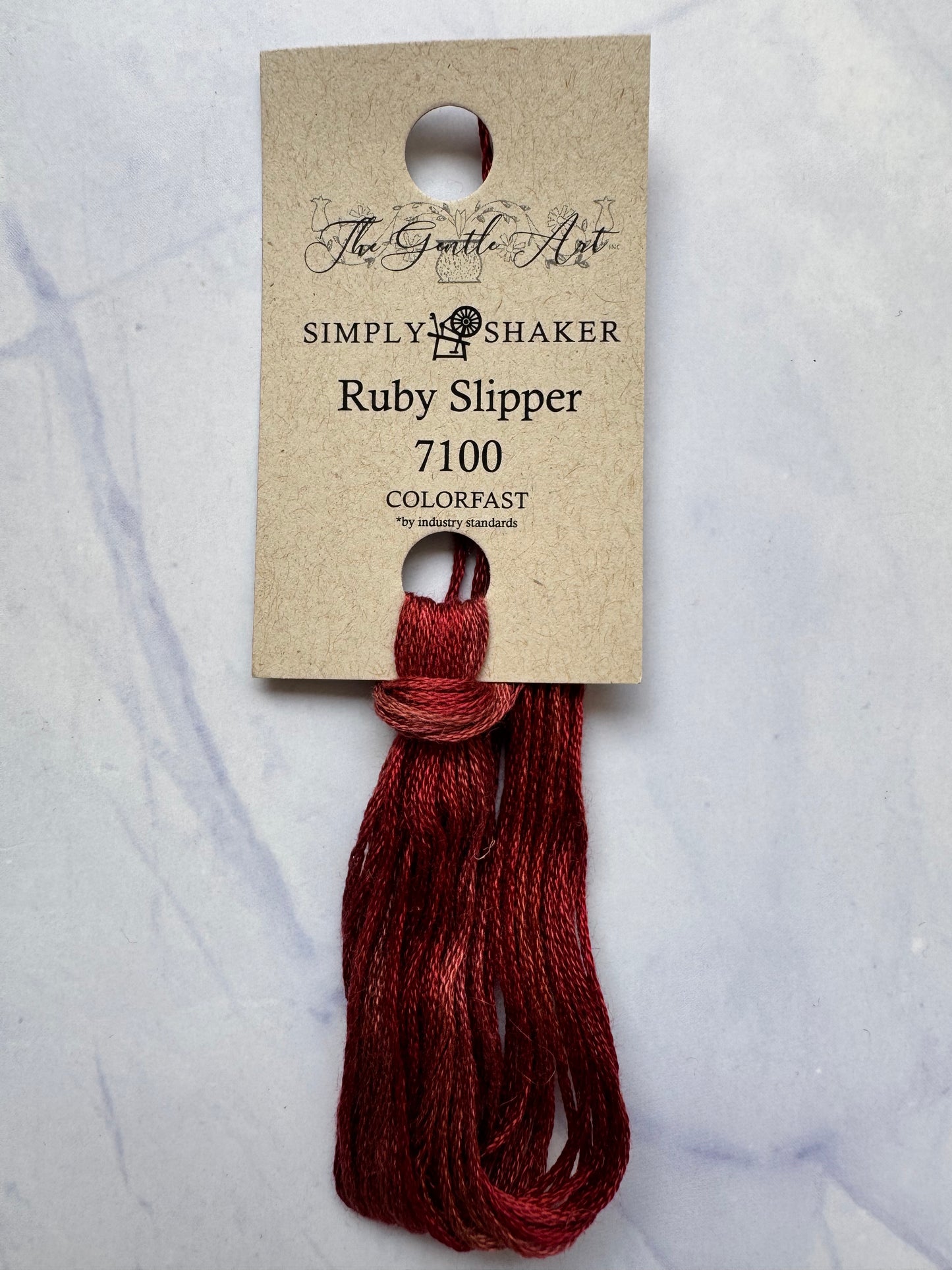 Simply Shaker – Ruby Slipper (7100) 5 Yards