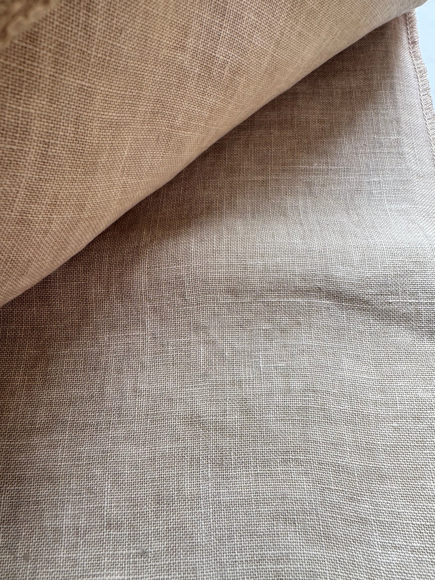 Weeks Dye Works – Confederate Gray 36 Count Hand-Dyed Linen