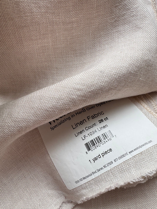 Weeks Dye Works – Linen 28 Count Hand-Dyed Linen